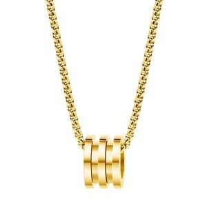 Gold Necklace with Timeless Elegance